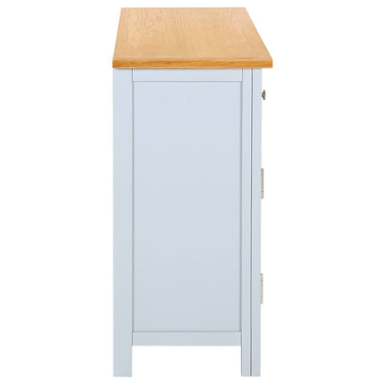 Credenza 110x33,5x70 cm in Massello di Rovere