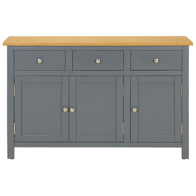 Credenza 110x33,5x70 cm in Legno Massello di Rovere