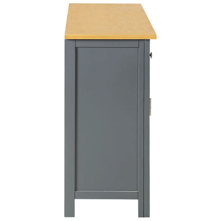 Credenza 110x33,5x70 cm in Legno Massello di Rovere