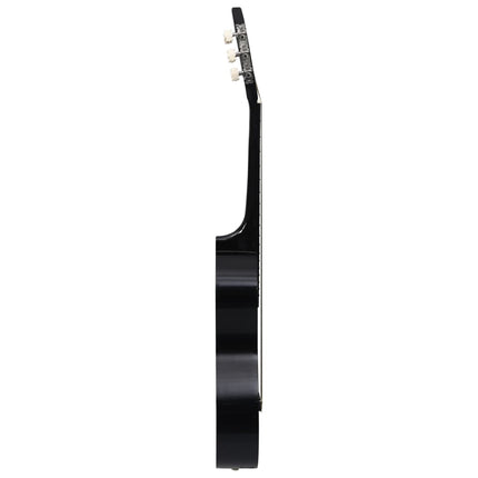 Chitarra Classica per Principianti e Bambini Nera 1/2 34"