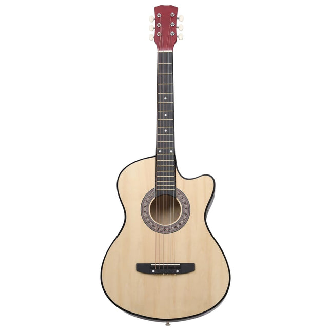 Chitarra Acustica Western con 6 Corde 38" in Legno di Tiglio