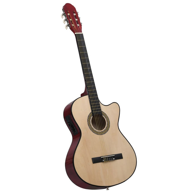 Chitarra Classica Western Cutaway con Equalizzatore e 6 Corde