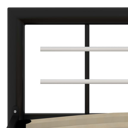 Giroletto Nero e Bianco in Metallo 100x200 cm