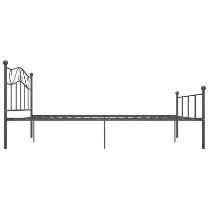 Giroletto Grigio in Metallo 160x200 cm
