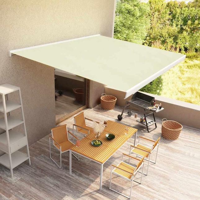 Tenda a Cassonetto Manuale 300x250 cm Crema