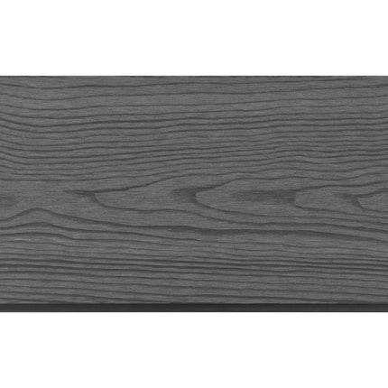 Set Pannelli Recinzione in WPC 2 Quadrati 353x187 cm Grigio