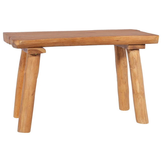 Panchina da Giardino 80 cm in Legno Massello di Teak