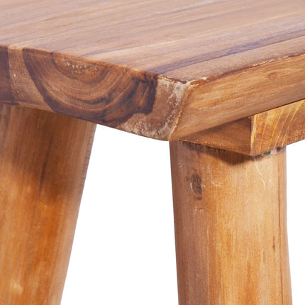 Panchina da Giardino 120 cm in Legno Massello di Teak