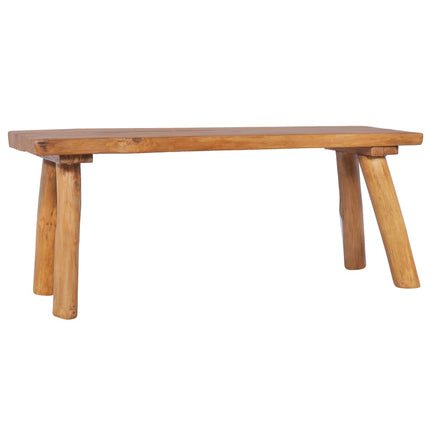 Panchina da Giardino 120 cm in Legno Massello di Teak