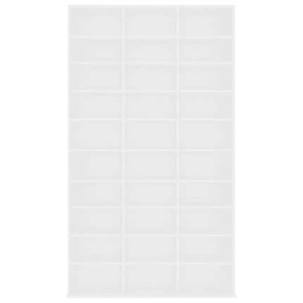 Armadietto TV Bianco 102x16x177,5 cm in Legno Multistrato