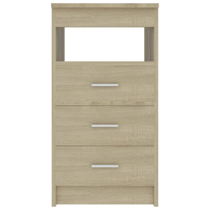 Cassettiera Rovere Sonoma 40x50x76 cm in Legno Multistrato