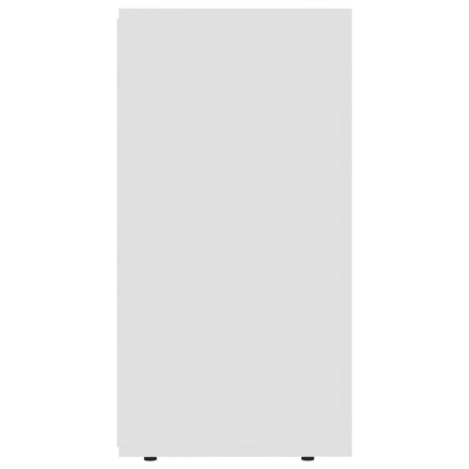 Credenza Bianca 120x36x69 cm in Legno Multistrato