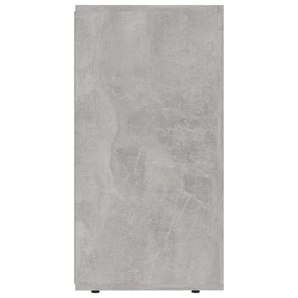Credenza Grigio Cemento 120x36x69 cm in Legno Multistrato