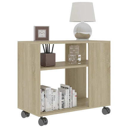 Tavolino da Salotto Rovere Sonoma 70x35x55 cm Legno Multistrato