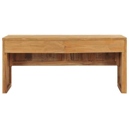 Mobile Porta TV 100x35x45 cm in Legno Massello di Teak
