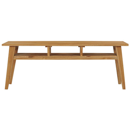 Mobile Porta TV 120x35x45 cm in Legno Massello di Teak