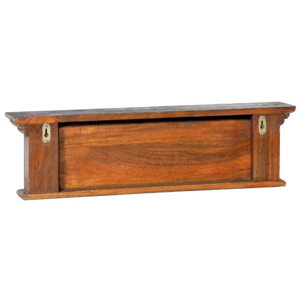 Appendiabiti a Parete 70x10x20 cm in Legno Massello di Teak