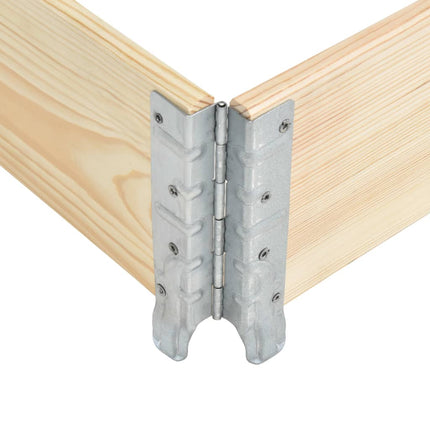 Collare per Pallet 60x80 cm in Legno Massello di Pino