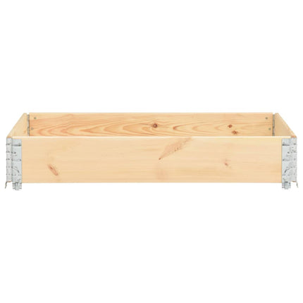 Collare per Pallet 80x120 cm in Legno Massello di Pino
