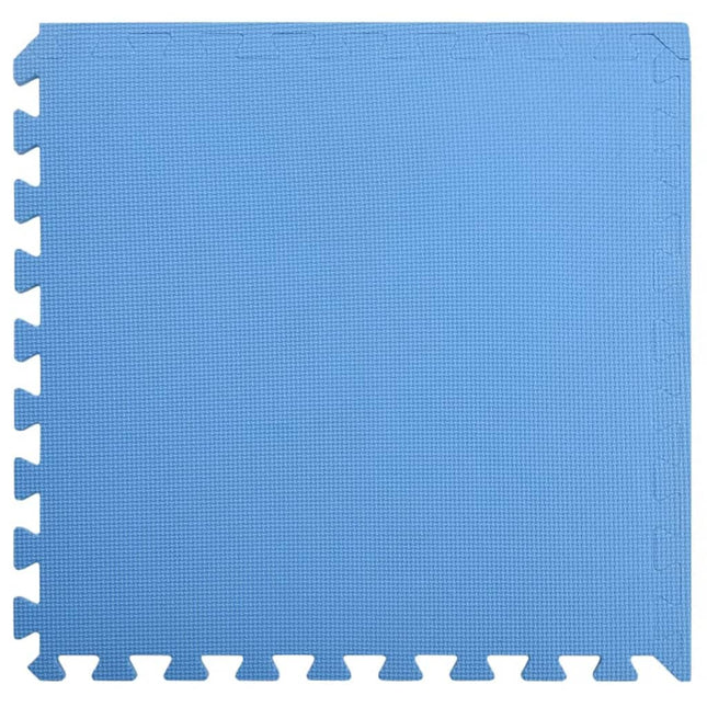 Tappetino a Incastro 12 pz 4,32 mÂ² in Schiuma EVA Blu