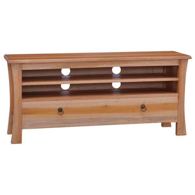 Mobile Porta TV 100x30x45 cm Legno Massello di Mogano
