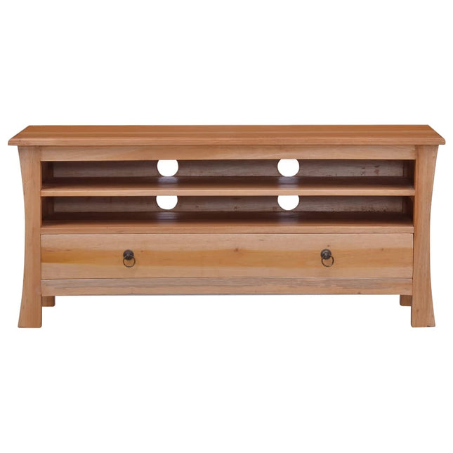 Mobile Porta TV 100x30x45 cm Legno Massello di Mogano
