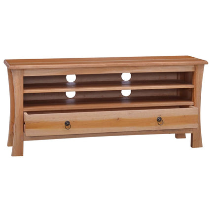 Mobile Porta TV 100x30x45 cm Legno Massello di Mogano