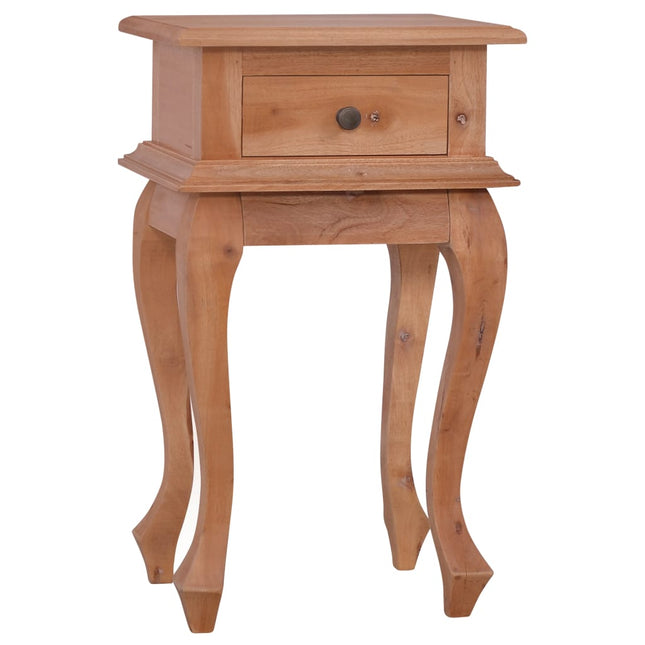 Comodino 35x30x60 cm in Legno Massello di Mogano