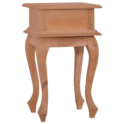 Comodino 35x30x60 cm in Legno Massello di Mogano