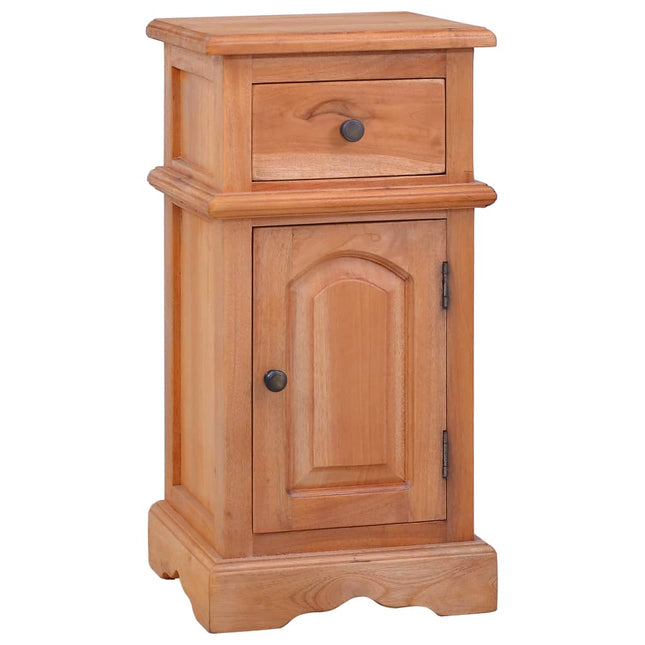 Comodino in Legno Massello di Mogano