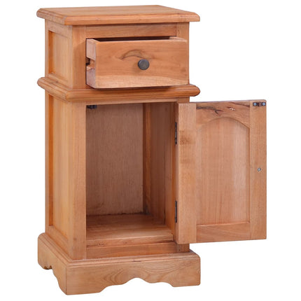 Comodino in Legno Massello di Mogano