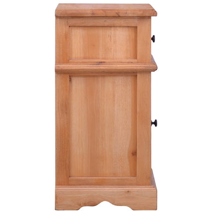 Comodino in Legno Massello di Mogano
