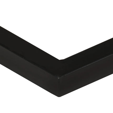 Tavolino Laterale a Forma di U 45x30x61 cm in Massello di Mango