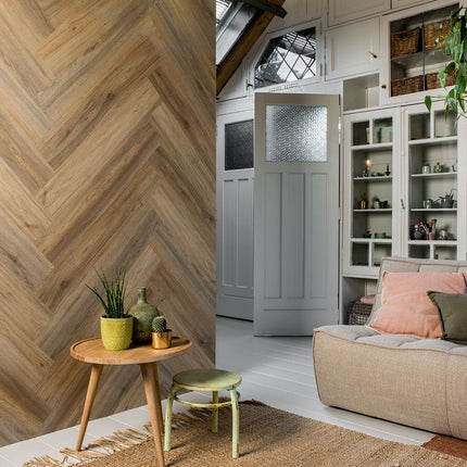 Pannelli Effetto Legno Rovere Naturale Marrone Latte