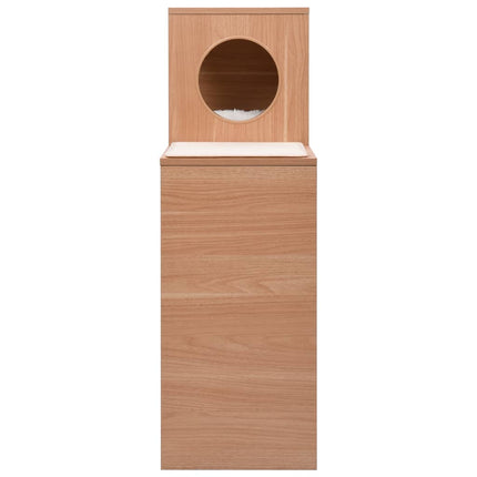 Cuccia per Gatti con Tappeto Tiragraffi in Sisal 100 cm