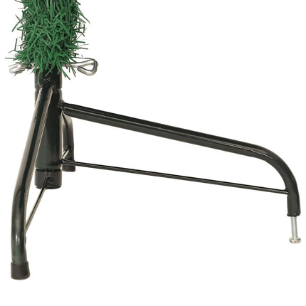 Albero di Natale Artificiale MetÃƒÂ  con Supporto Verde 210 cm PVC