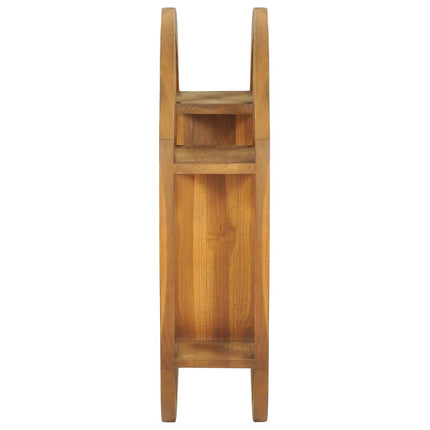 Mensola Yin Yang 60x15x60 cm in Legno Massello di Teak