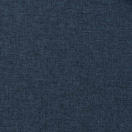 Tende Oscuranti con Ganci Effetto Lino 2 pz Blu 140x225 cm
