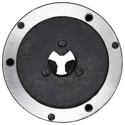 Mandrino per Tornio a 3 Griffe Autocentrante 125 mm in Acciaio