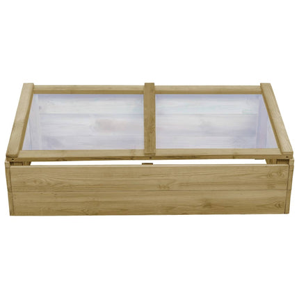 Serre 2 pz in Legno di Pino Impregnato 100x50x35 cm