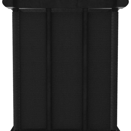 Mobile per 9 Scatole a Cubo Nero 103x30x107,5 cm in Tessuto