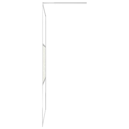 Parete per Doccia Walk-in in Vetro ESG Design Pietra 115x195 cm
