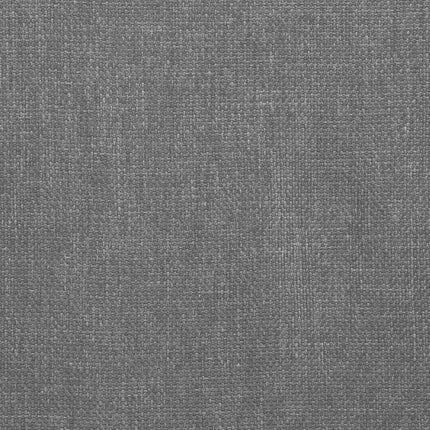 323093 vidaXL Dining Chairs 2 pcs Light Grey Fabric