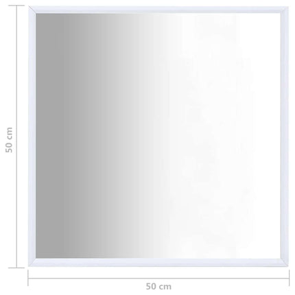 Specchio Bianco 50x50 cm
