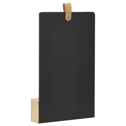 Specchio da Parete in Legno Massello di Pino 23x39,5 cm