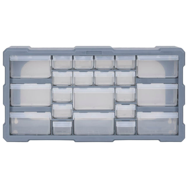 Mobile Contenitore con 22 Cassetti 49x16x25,5 cm