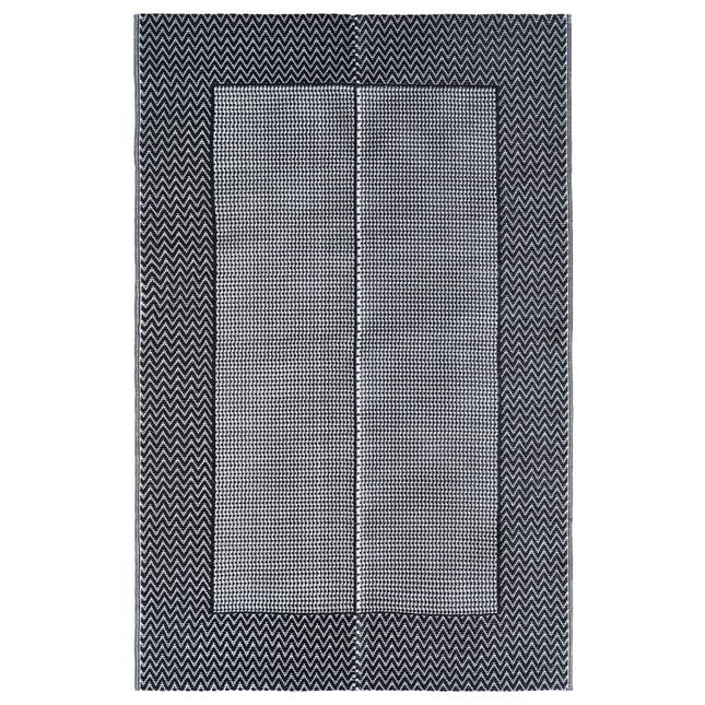 Tappeto da Esterni ARAKIL Grigio 160x230 cm in PP
