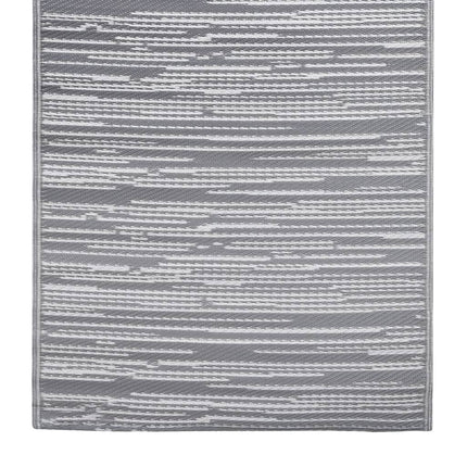 Tappeto da Esterni ARAKIL Grigio 160x230 cm in PP