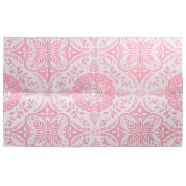 Tappeto da Esterni ARAKIL Rosa 190x290 cm in PP