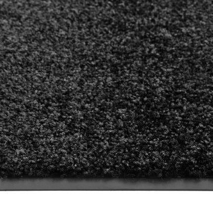 Zerbino Lavabile Nero 60x180 cm